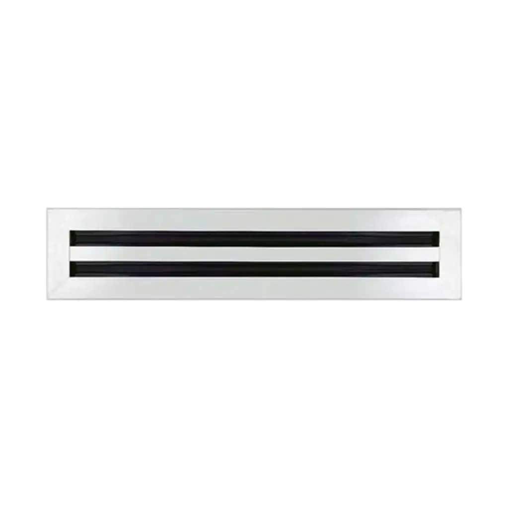 DIFFUSEUR LINEAIRE 2 SLOT EN ALUMINIUM