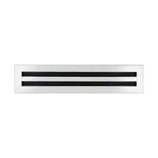DIFFUSEUR LINEAIRE 2 SLOT EN ALUMINIUM